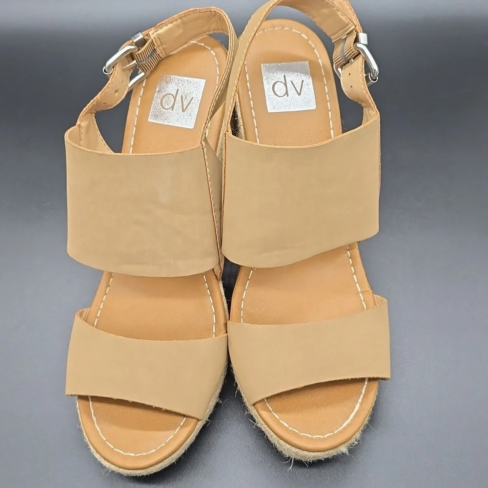 DV | Target Branded| Tan | Espadrille |Wedge Sandals | Size 10M